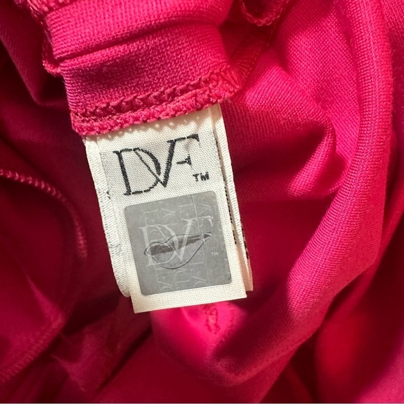 Diane Von Furstenberg Pink Mini Dress - Picture 7 of 10
